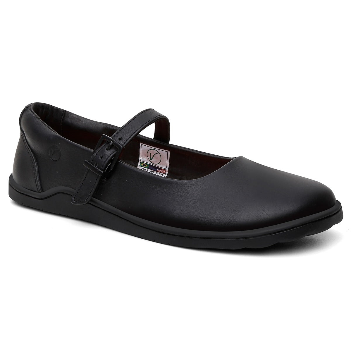 Sapatilha Barefoot Boto-Cor-de-Rosa - Preta